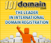 101domain IDN internationalized domain name registration tools supporting full IDN extension